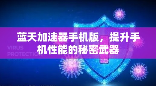 蓝天加速器手机版,提升手机性能的秘密武器 蓝天加速器手机版,提升手机性能的秘密武器