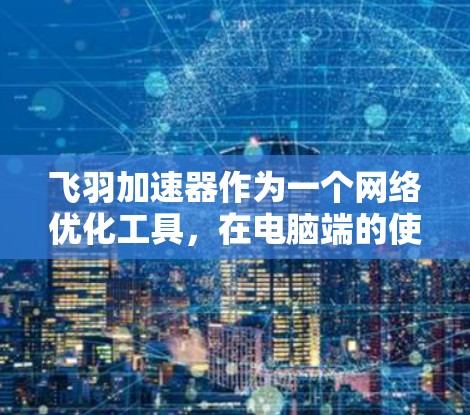 飞羽加速器作为一个网络优化工具，在电脑端的使用可能与手机端有所不同。以下是飞羽加速器电脑版的基本使用指南