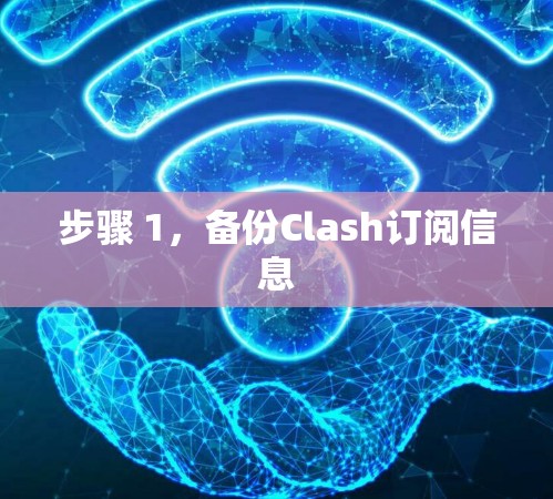 步骤 1，备份Clash订阅信息