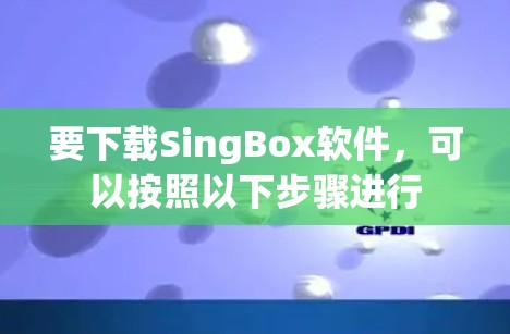 要下载SingBox软件,可以按照以下步骤进行 要下载SingBox软件,可以按照以下步骤进行