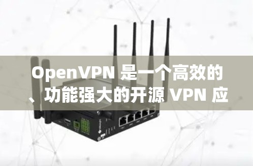 OpenVPN 是一个高效的、功能强大的开源 VPN 应用程序,支持跨平台安装,包括Windows、Mac和Linux。以下是 OpenVPN 电脑版的下载和安装指南 OpenVPN 是一个高效的、功能强大的开源 VPN 应用程序,支持跨平台安装,包括Windows、Mac和Linux。以下是 OpenVPN 电脑版的下载和安装指南