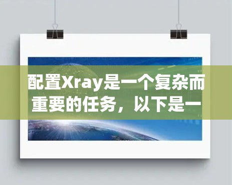 配置Xray是一个复杂而重要的任务,以下是一个详细的步骤指南,帮助您顺利完成配置 配置Xray是一个复杂而重要的任务,以下是一个详细的步骤指南,帮助您顺利完成配置