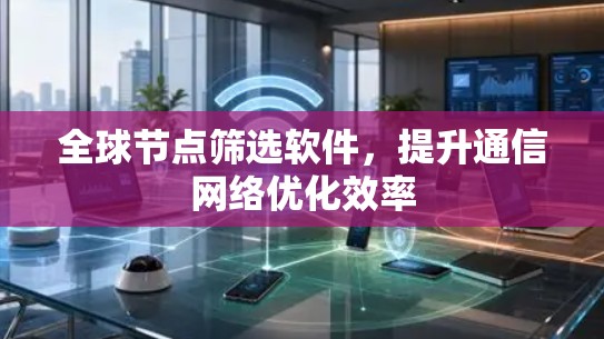 全球节点筛选软件，提升通信网络优化效率