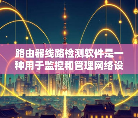 路由器线路检测软件是一种用于监控和管理网络设备的工具，专门用于检测和解决路由器网络连接中的问题。以下是对路由器线路检测软件的详细分析和总结