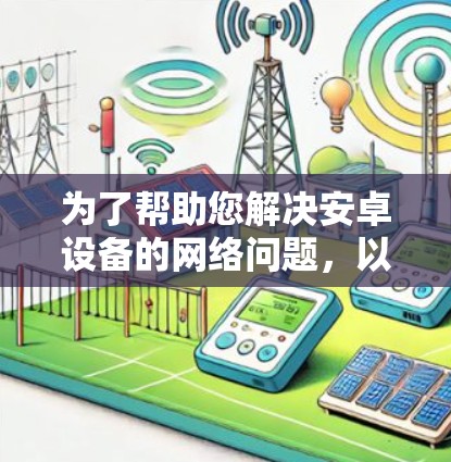 为了帮助您解决安卓设备的网络问题，以下是一些推荐的网络诊断工具和步骤