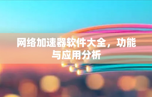 网络加速器软件大全，功能与应用分析