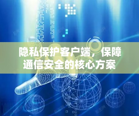 隐私保护客户端,保障通信安全的核心方案 隐私保护客户端,保障通信安全的核心方案