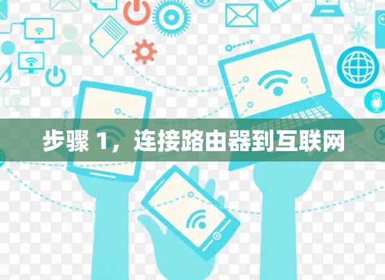 步骤 1，连接路由器到互联网