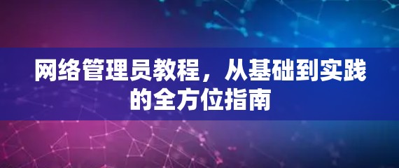 网络管理员教程，从基础到实践的全方位指南
