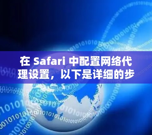 在 Safari 中配置网络代理设置，以下是详细的步骤指南