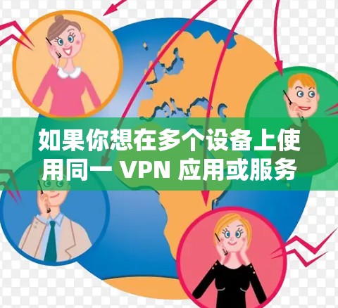 如果你想在多个设备上使用同一 VPN 应用或服务，可以按照以下步骤操作