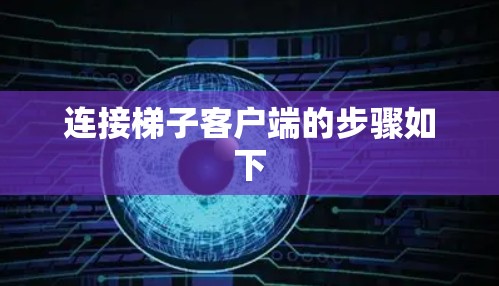 连接梯子客户端的步骤如下 连接梯子客户端的步骤如下