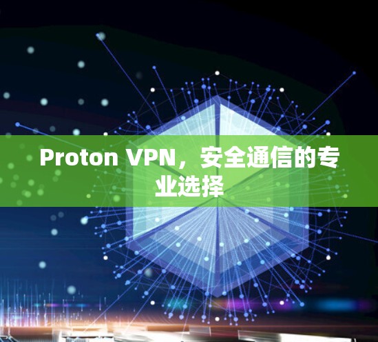 Proton VPN，安全通信的专业选择