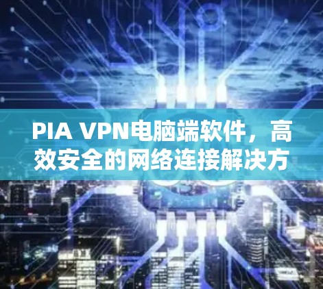 PIA VPN电脑端软件，高效安全的网络连接解决方案